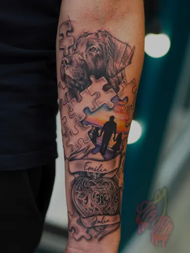 Sztachetka tattoo